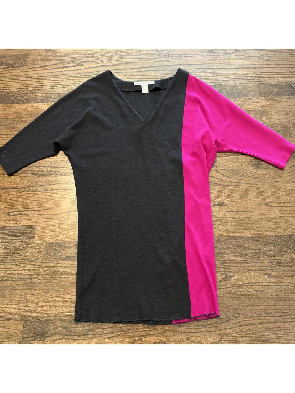 Diane Von Furstenberg Clem Colorblock Dress Small
